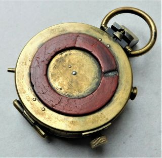 Casella Military Magnetic Marching Compass Vintage R M Tyler WW1 4