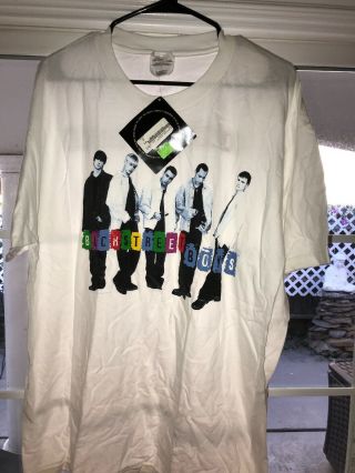 Backstreet Boys Vintage 1998 T Shirt Tour Concert Winterland Double Sided