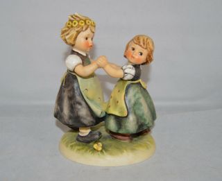 Vintage Hummel Spring Dance Figurine Hum - 353/i By Goebel Tmk - 4