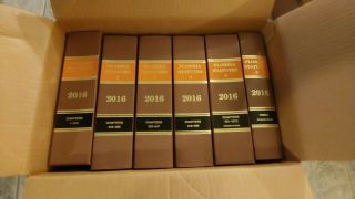 Florida Statutes 2016 Six Volume Book Set Hardcover