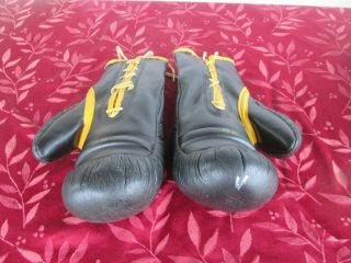 Vintage Pair Leather Everlast Boxing Gloves.  16 Oz 6