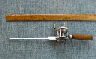 Vintage Bronson Lashless Reel 1700 - A Ice Fishing Rod Kit Kast