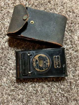 Vintage Eastman Kodak 25 Bt 50 Vest Pocket Camera Ekc Autographic Film No.  A - 127