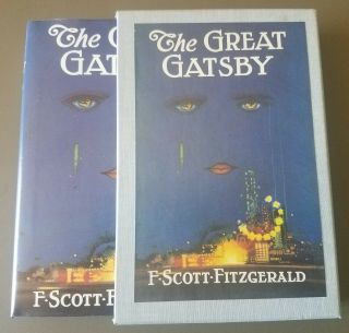 The Great Gatsby By F Scott Fitzgerald Fel (first Edition Library) W/in - Laidcard