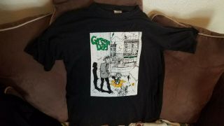 Vintage Green Day 1994 Dookie Tour 2 Sided Concert Band T - Shirt Tagged Xl - 90s