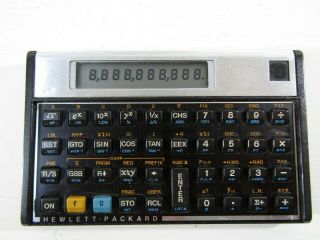 Hewlett Packard 11c Programable Calculator In Great Shape