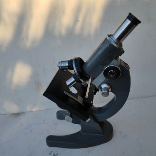 Vintage Euromex Arnhem Holland Microscope Parts Repair