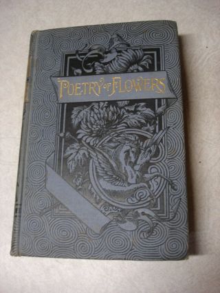 Language And Poetry Of Flowers Selected By Mrs.  M.  Kirtland,  Illustrated,  Old