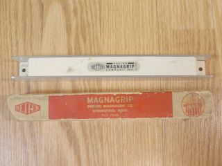 Vintage Phelon Magnagrip Magnetic Cutlery Holder 8 " Knife Tool Holder Work Bench