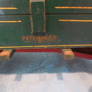 Vintage Peter - Mar Corn Wagon with a Hay Wagon Attachment 2