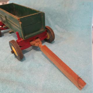 Vintage Peter - Mar Corn Wagon with a Hay Wagon Attachment 6