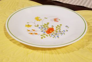 Corelle Wildflower Vintage Dinner Plates,  Set Of 3,  8.  5 Inch