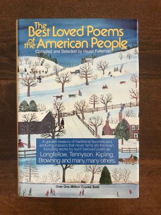 The Best Loved Poems Of The American People,  Compiled By Hazel Felleman,  Hc 1936