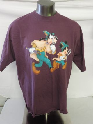 Wdw Vtg 2002 Goofy Mickey Mouse Donald Disneyana Mystery Shirt Xxl Disney