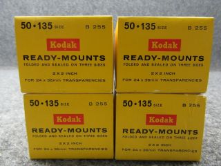 Kodak Fold Ready Mounts B255 2x2 Slides For Mounting 34 x 36 Transparencies 3