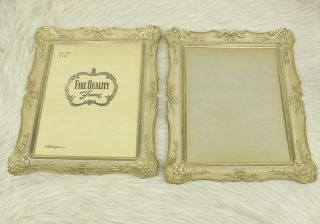 Vintage Metalcraft 11 X 14 Matching Picture Frame 2 Frames Wall Hanging
