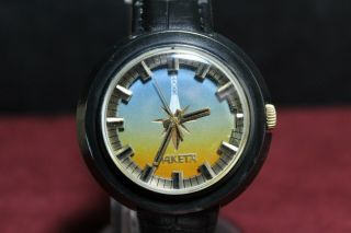 Soviet Raketa Watch Soyuz Big Zero Russian Ussr Vintage Men Wristwatch Space