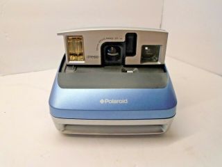 Poloroid One 600 Blue And Silver Instant Camera,  Perfect
