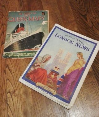 The Illustrated London News - Coronation May 1937 & The Story Of Rms Queen Mary