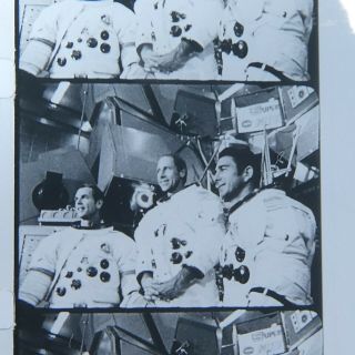 Orig 16mm Command Lunar Module Nasa Film Nxc 44790 B&w