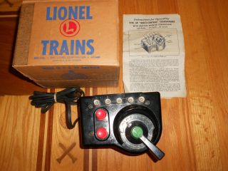 Vintage Lionel Lw 125 Watt Transformer,  All And Instructions