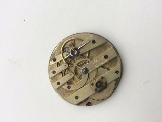 Pocket watch movement Henry Touchon,  antique,  Swiss 2
