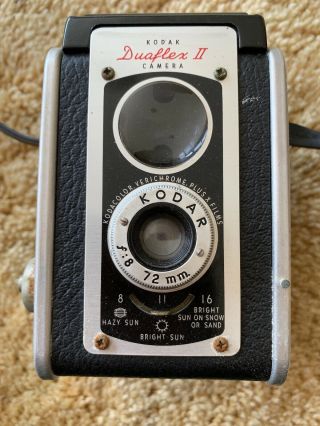 Vintage Kodak Duaflex Ii 2 Film Camera With Box,  Collector Pc
