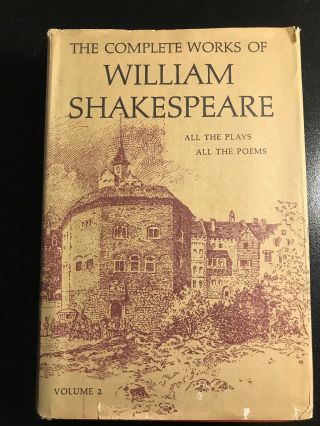 The Complete Of William Shakespeare,  Volume 2 - Hc - Nelson Doubleday