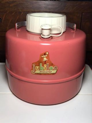 Vintage Pink Jubilee Insulated Water Cooler