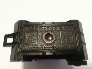 Vintage 1930 ' s UNIVEX Miniature Camera,  MODEL A,  Made in York 2