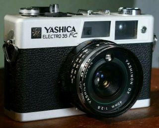 Vintage Yashica Electro 35 Fc Rangefinder 35mm Film Camera Vintage Film.