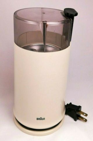 Vintage Braun Ksm2 Aromatic Coffee Grinder