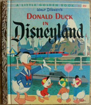 Vintage Little Golden Book Walt Disney 