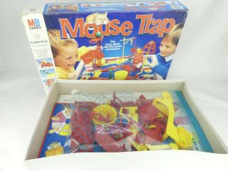 Vintage Milton Bradley Games 1993 Mouse Trap Board Game Big Box Version