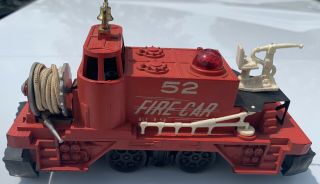 ☆ Vintage Lionel Toy Train Red 52 Fire Car O Gauge Parts/repair F/ship