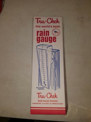 Vintage Tru - Chek Rain Gauge