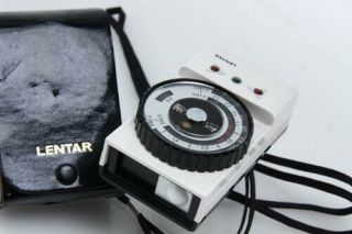 Lentar EE - 201 Light Meter w/ Case - Vintage - 382780 4