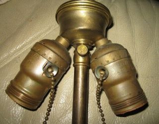 Vintage/Antique Eagle - Brand Brass Bulb Holder w/Stem – Lamp Part 2