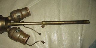 Vintage/Antique Eagle - Brand Brass Bulb Holder w/Stem – Lamp Part 3