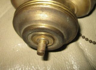 Vintage/Antique Eagle - Brand Brass Bulb Holder w/Stem – Lamp Part 4