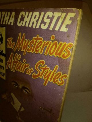Murder Mystery Monthly 26 Agatha Christie The Mysterious Affair At Styles 1944