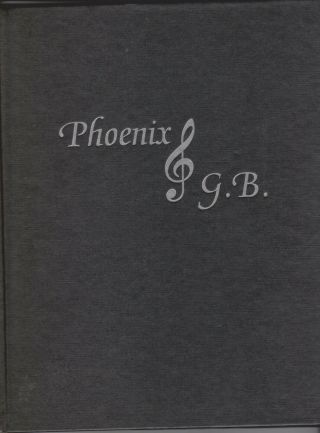 Phoenix & Gb (alice Cooper Band) Memorial Book No 43/150