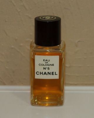 Vintage Chanel No° 5 Edc Eau De Cologne 2 Oz Splash 85 Remains