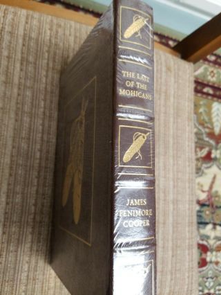 Easton Press Leather James Fenimore Cooper Last Of The Mohicans And Wrapped