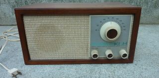 Klh Model Twenty - One (21) Fm Radio Vintage