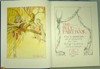 THE BLUE FAIRY BOOK - Andrew Lang - Folio Society Hardcover & Slip Case 2
