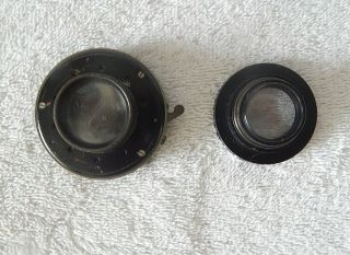 ILEX UNIVERAL Shutter - Kodak Anastigmat f 6.  3 170mm Lens Series IV Adapter Ring 2