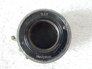 ILEX UNIVERAL Shutter - Kodak Anastigmat f 6.  3 170mm Lens Series IV Adapter Ring 3