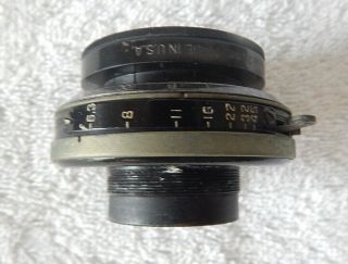 ILEX UNIVERAL Shutter - Kodak Anastigmat f 6.  3 170mm Lens Series IV Adapter Ring 5