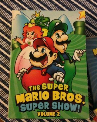 The Mario Bros.  Show - Vol.  2 Rare Vintage Box Set Of 4 Dvd 